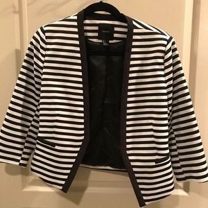 Striped blazer